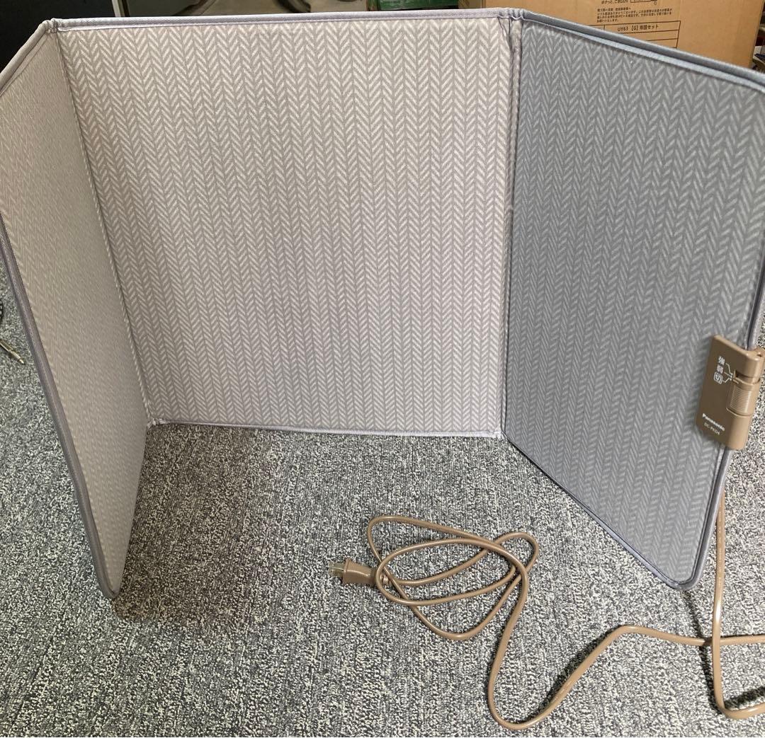 パナソニック デスクヒーター 2段階温度調整 グレー DC-PKD4-H