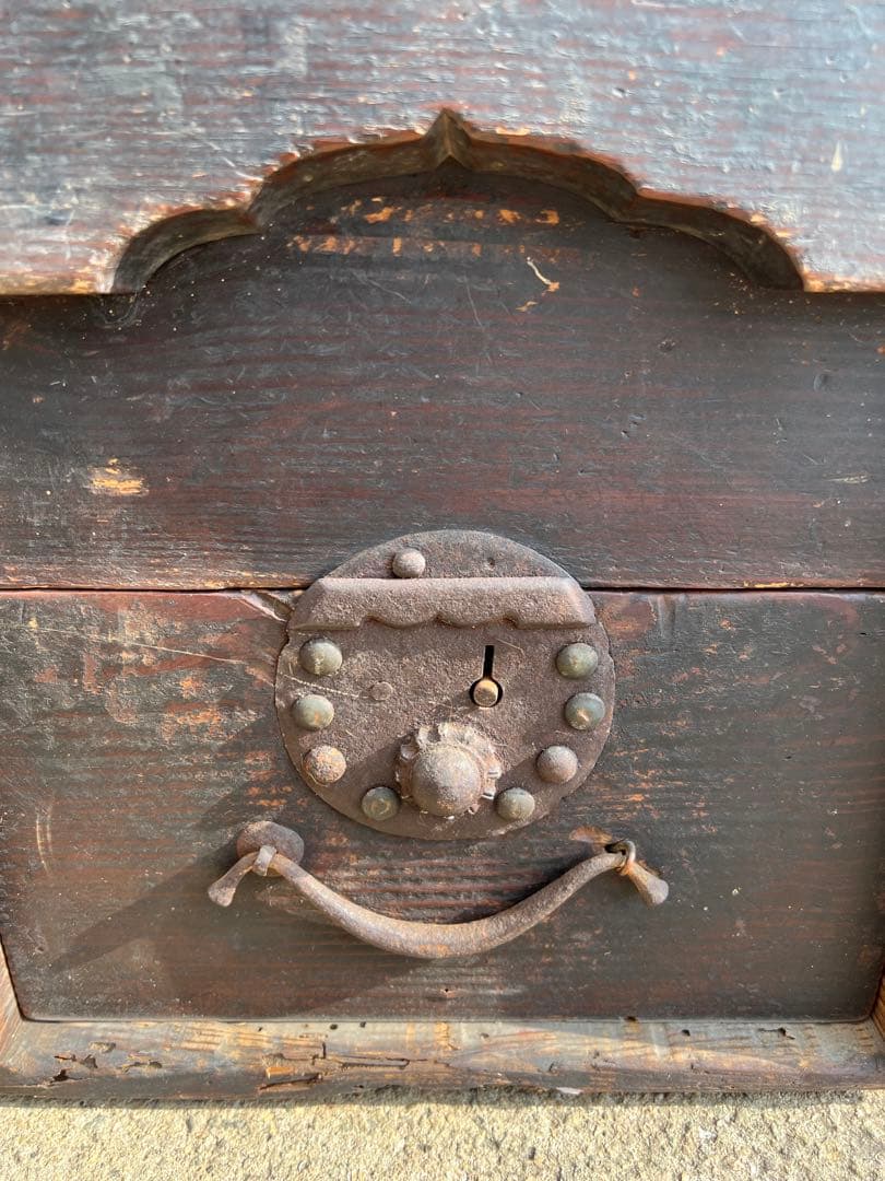 【希少・時代物】銭箱 骨董 古道具 アンティーク