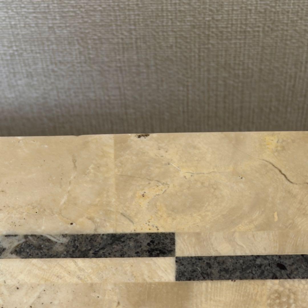 CASABLANCA カサブランカ ラタン石材天板 センターテーブル