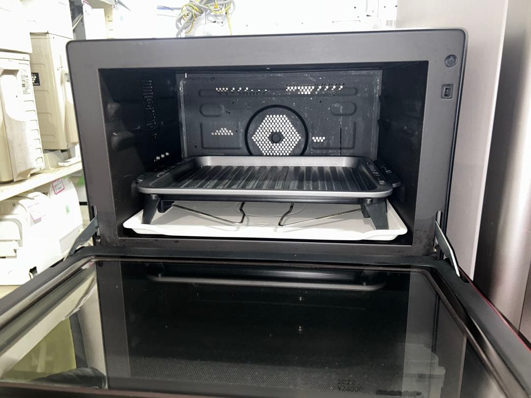 HITACHI HEALTH CHEF オーブンレンジ 赤