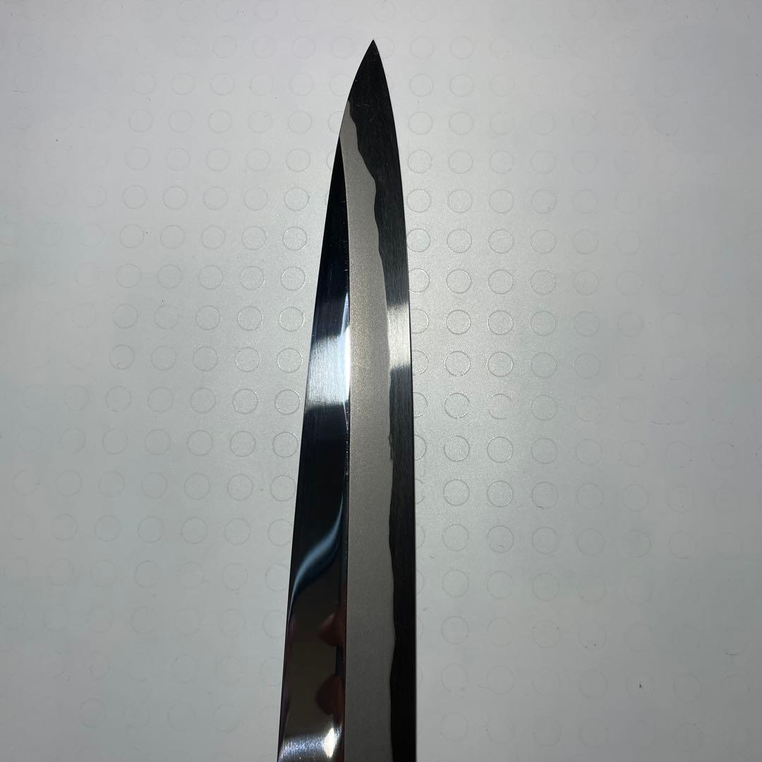 一竿子忠綱　柳刃 青鋼 鞘付き　未使用品