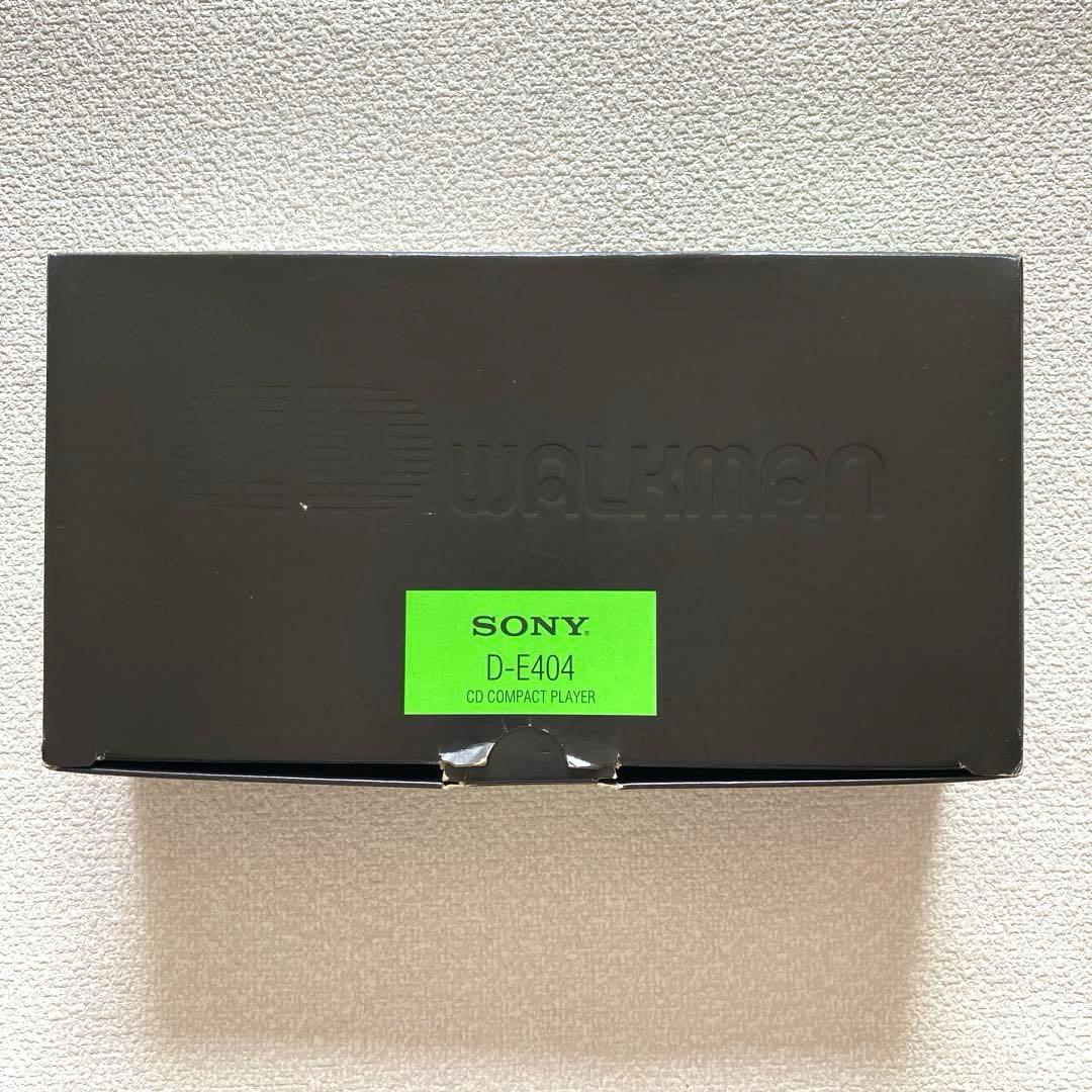 SONY CDウォークマン D-E404 箱付き