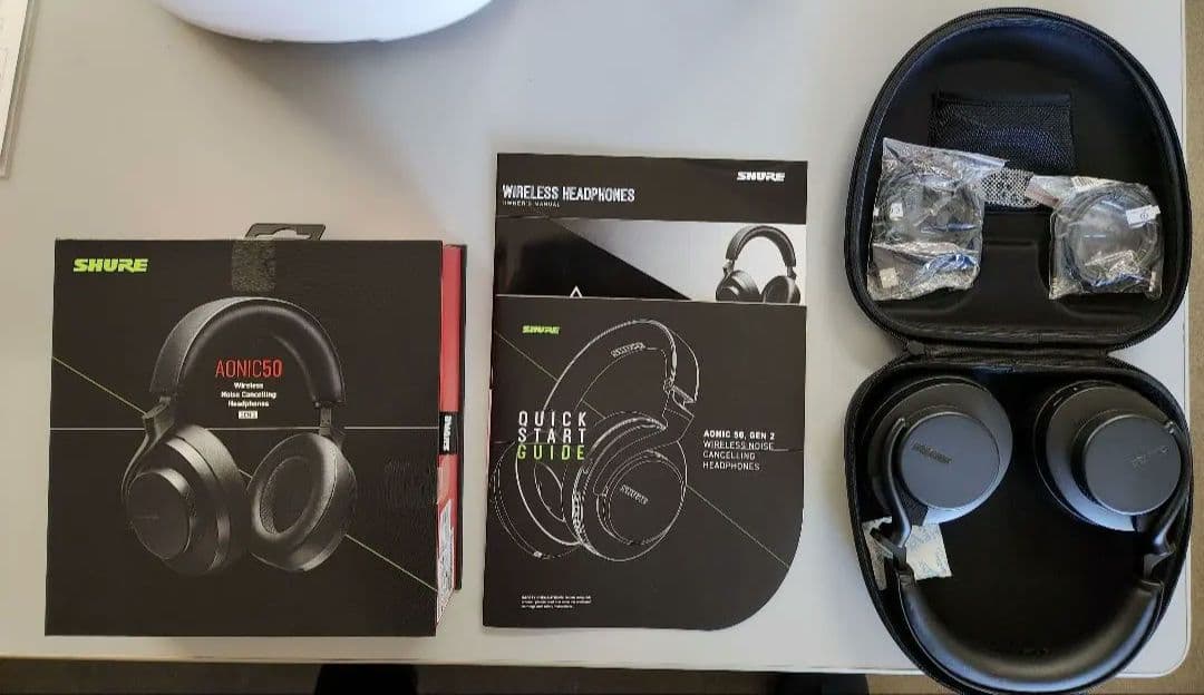 SHURE AONIC 50 ワイヤレスヘッドホン 第2世代