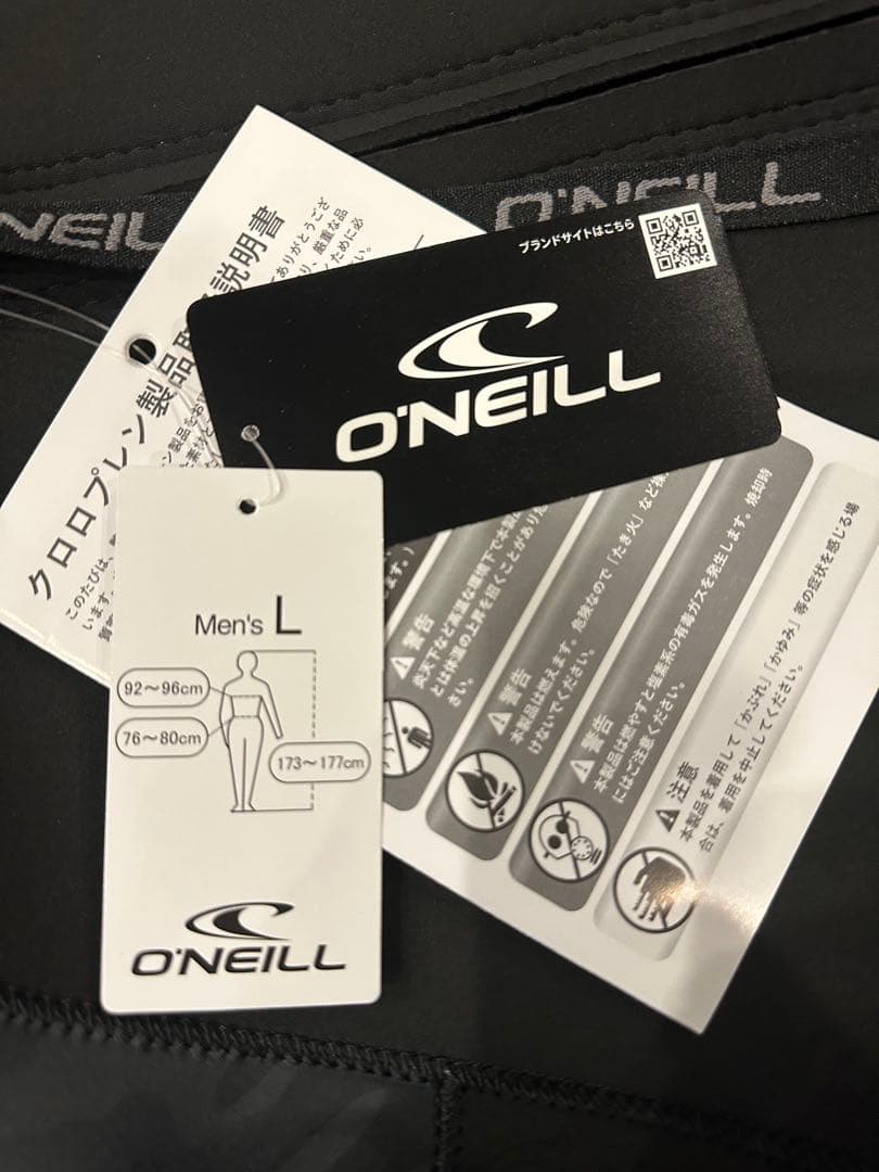 【新品未使用・タグ付き】O’NEILLフルスーツ ウェットスーツ Lサイズ