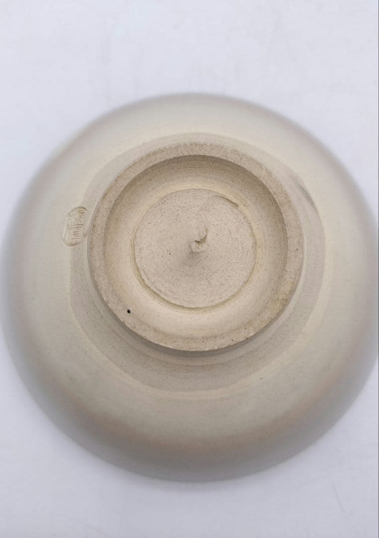 c774 数茶碗 独楽文 手塚桐鳳 10客 木箱 茶道具 古物