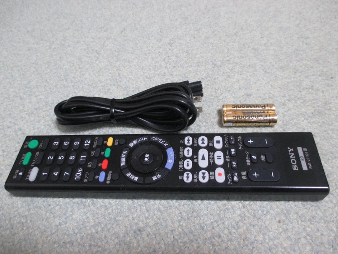 動作良好☆ソニー　ブルーレイディスクレコーダー　BDZ-E500W