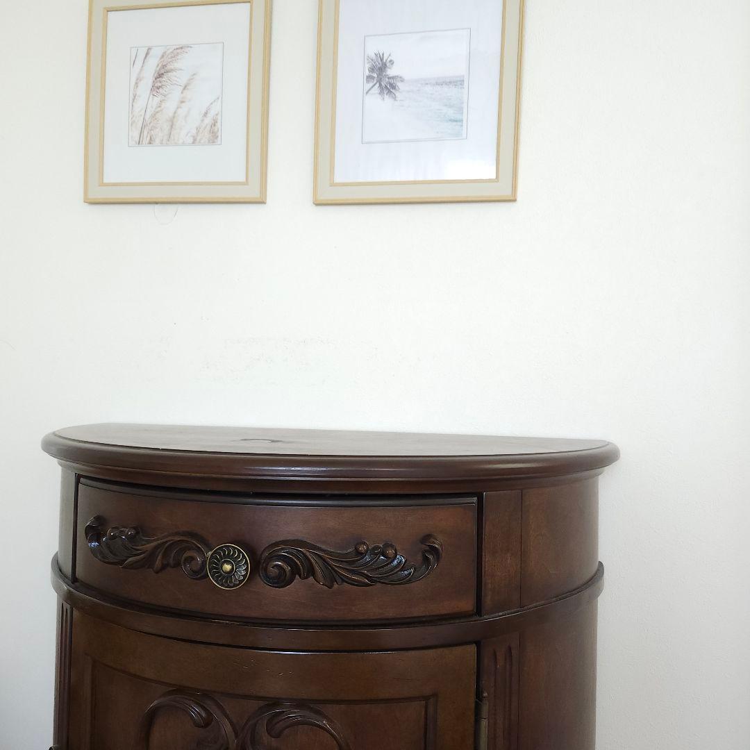 USA アシュレイ ファニチャー重厚感キャビネット