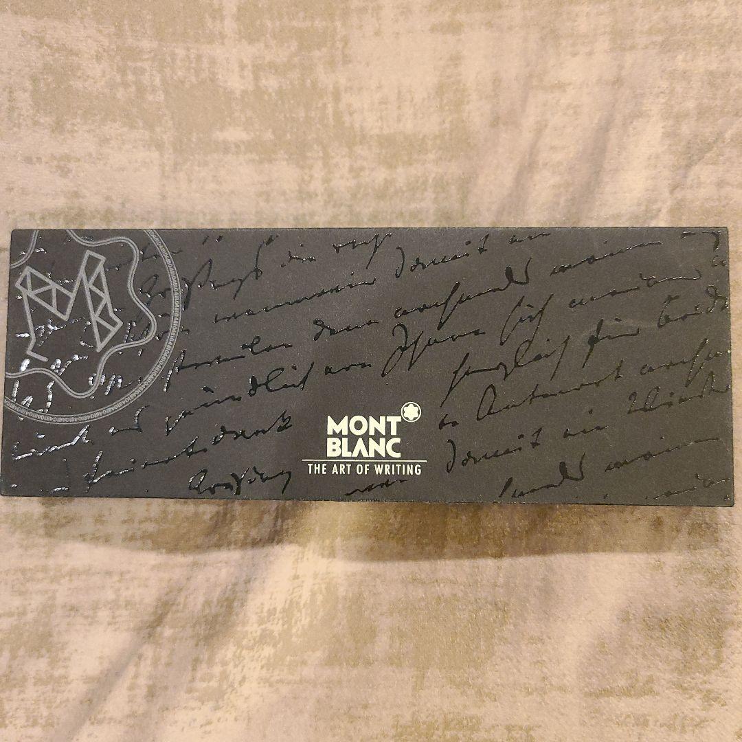 モンブランmontblanc ノブレス 万年筆 No.18140 ブルーマーブル