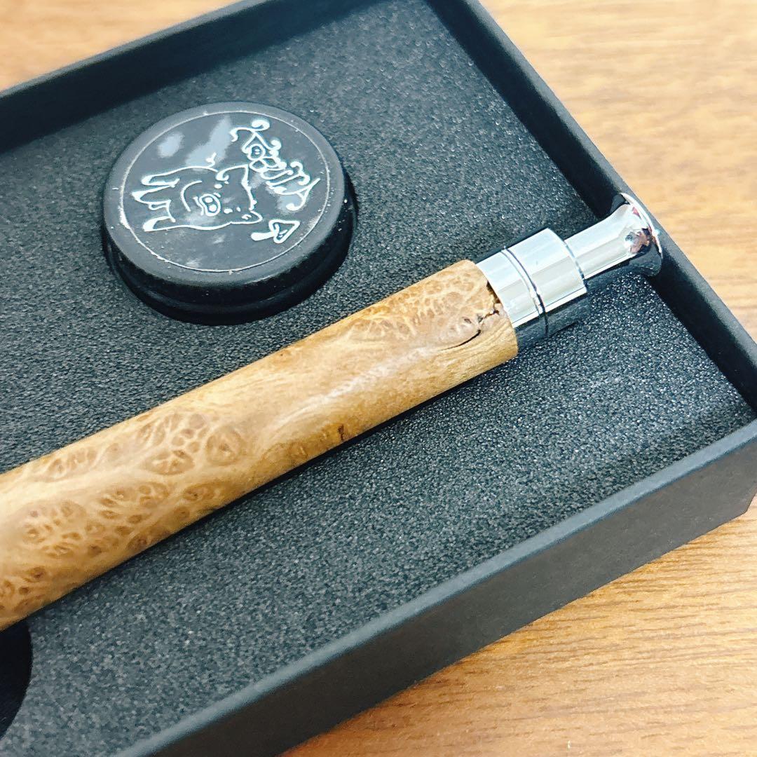 【こぶた工房　マーブルウッド　マイクロバール　極上杢】50本限定金具