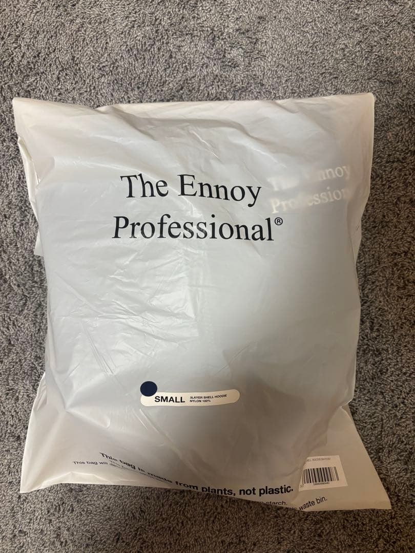 ENNOY Padded Nylon Hoodie Sサイズ ネイビー
