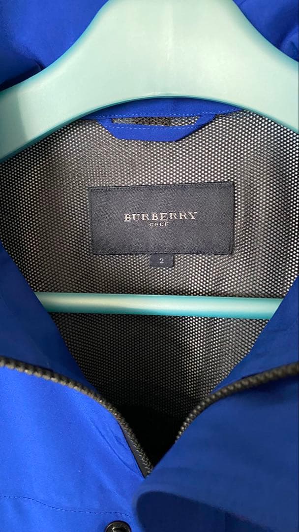 値下げ BURBERRY ブルー レインウェア サイズ2