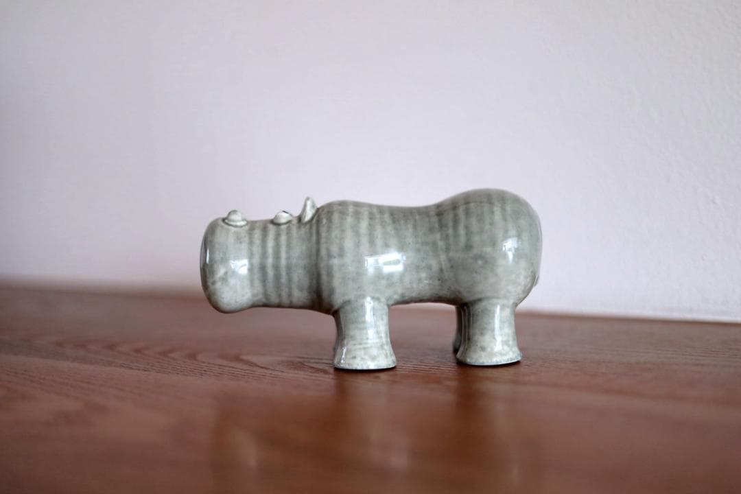 Lisa Larson リサラーソン 大きな動物園 Stora Zoo カバ