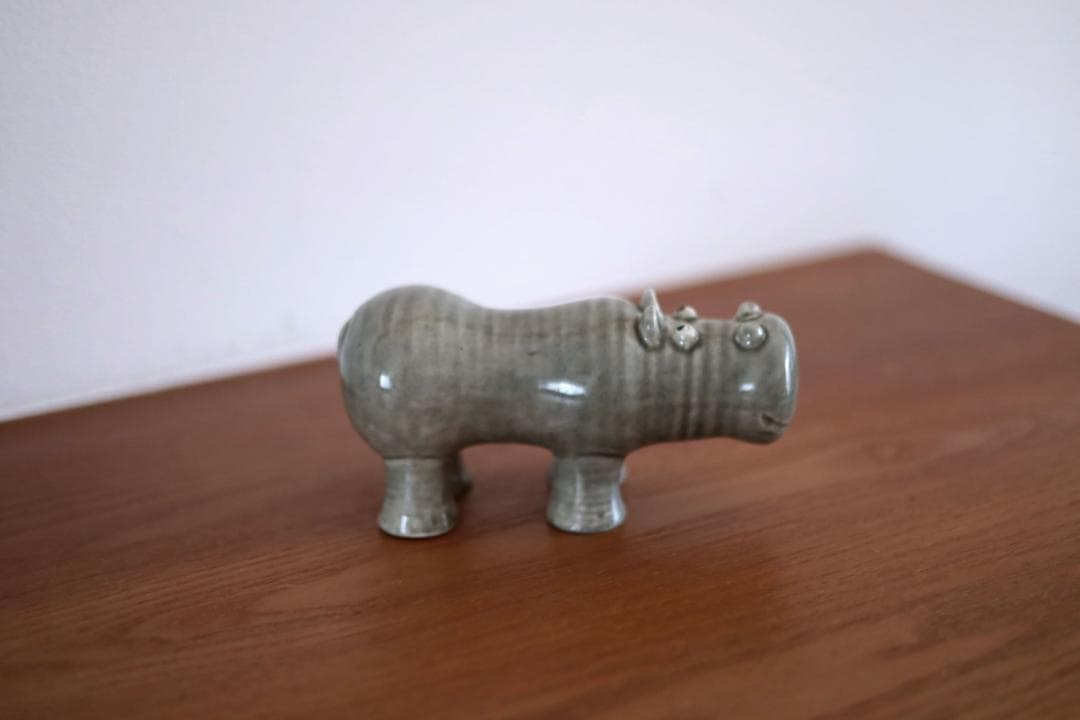 Lisa Larson リサラーソン 大きな動物園 Stora Zoo カバ