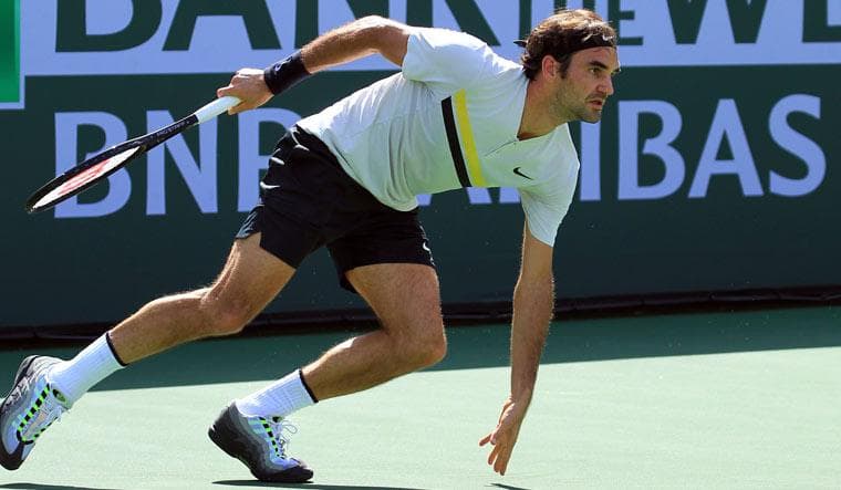 NIKE ナイキ 2018 マイアミ インディアンウェルズ フェデラー シャツ