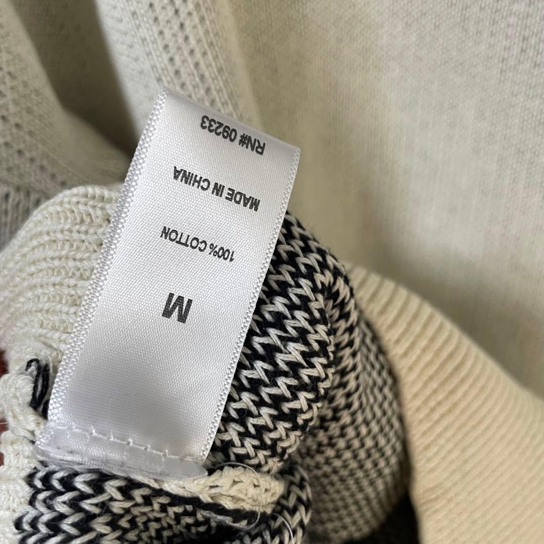 R*2様 ESSENTIALS アイボリー ニットトレーナー　FEAR OF G