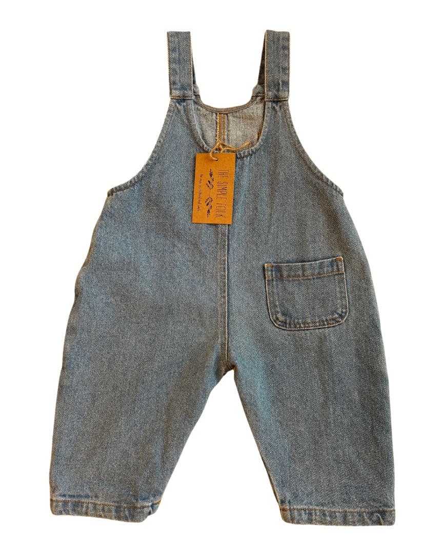 ロンパース・カバーオール The Simple Folk Oversized Denim Dungaree