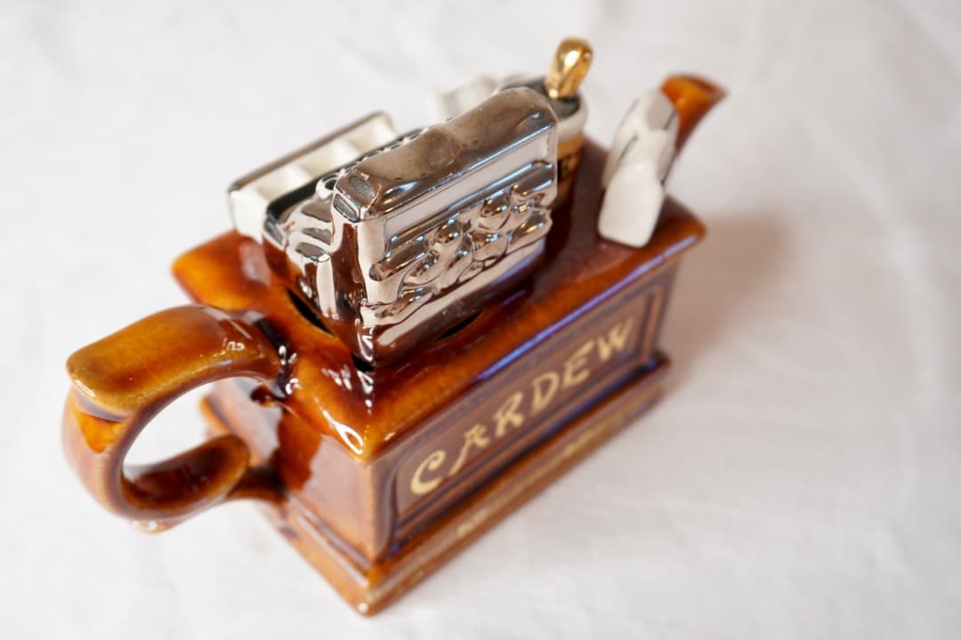 イギリス ヴィンテージ Paul Cardew ミニチュアティーポット中国茶店