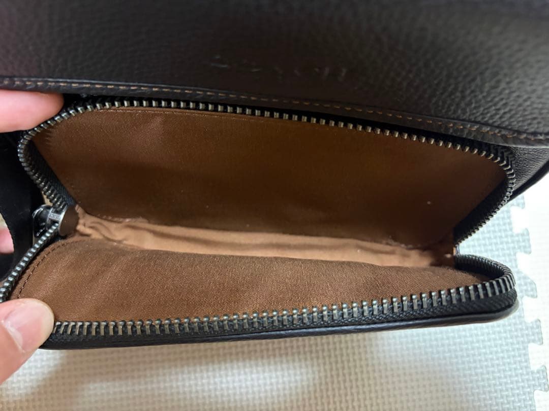 COACH ショルダーバッグ ブラック/ブラウン