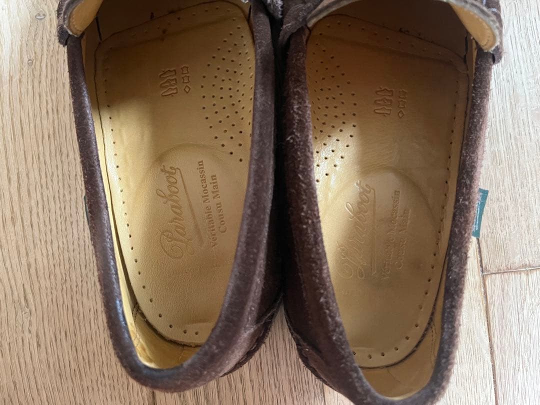 Paraboot パラブーツ　スエード ビット ローファー　茶色　アローズ別注