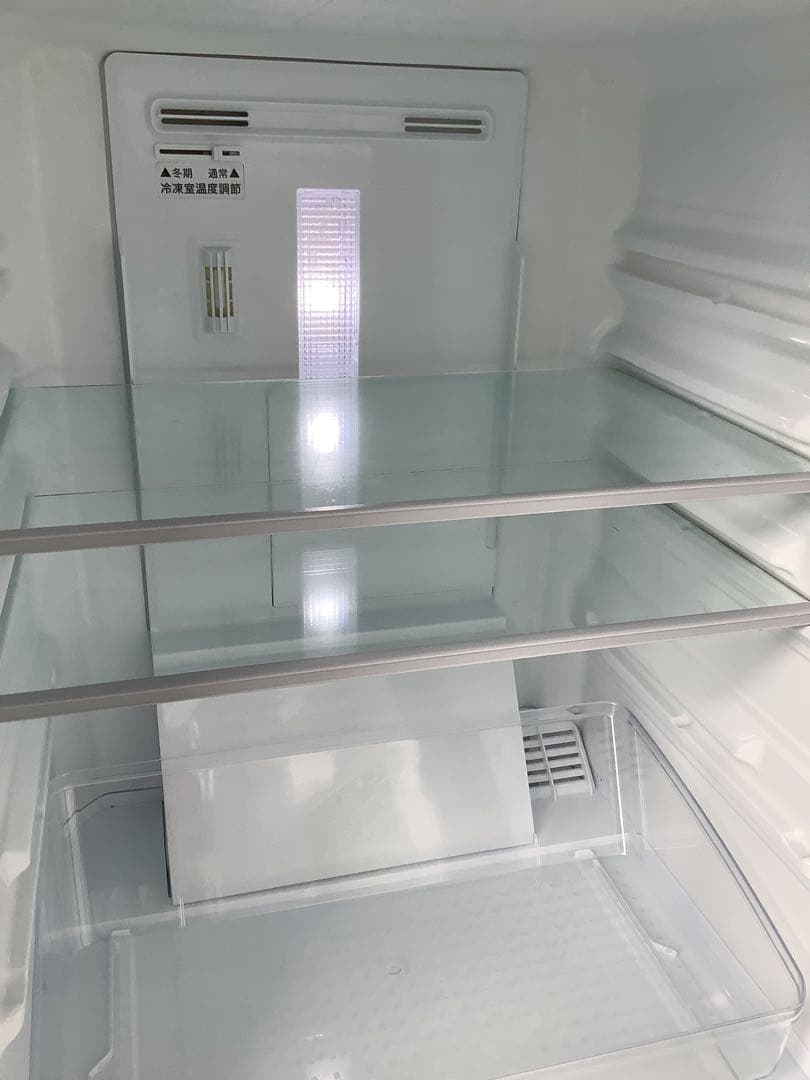 DAKE シャープ 2ドア冷凍冷蔵庫 SJ-D14D-W 2018年製