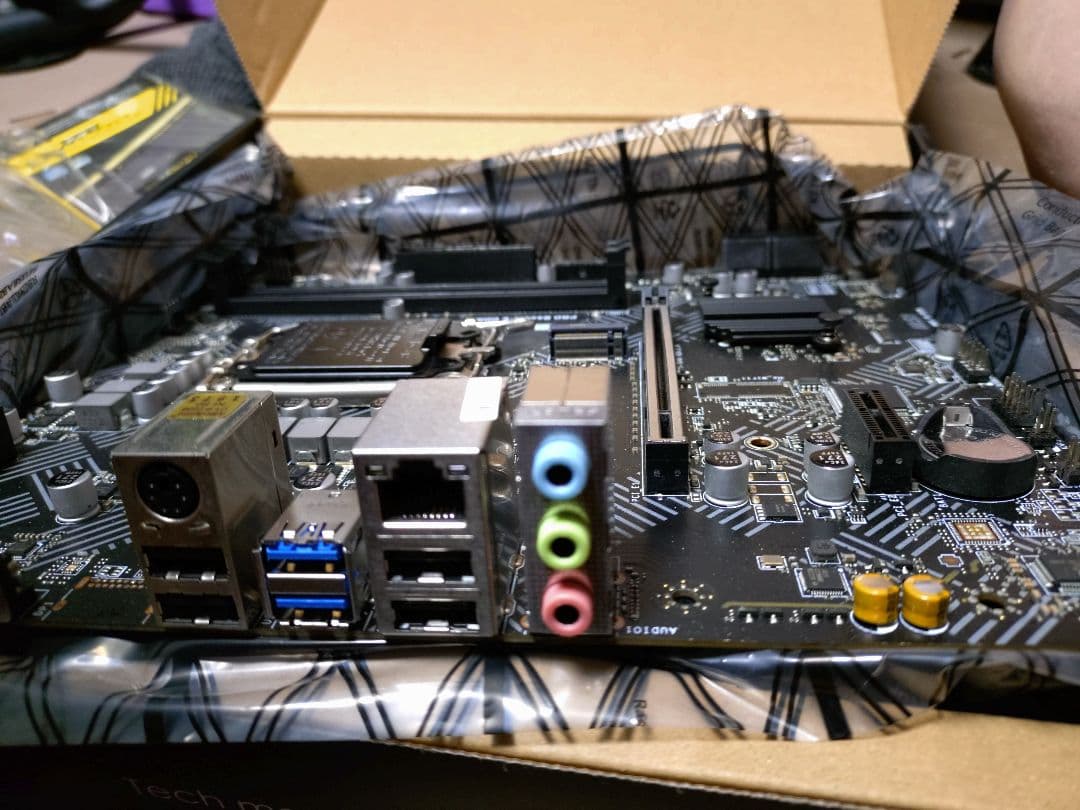 マザーボード+メモリセットMSIPROB660M-E DDR4