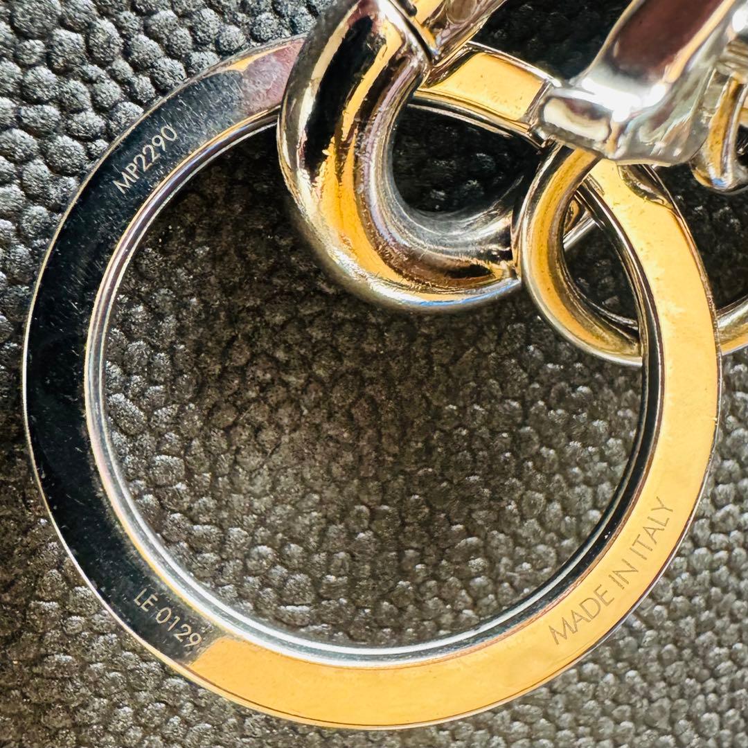 LOUIS VUITTON ポルトクレ LVシャープ キーホルダー チャーム極美