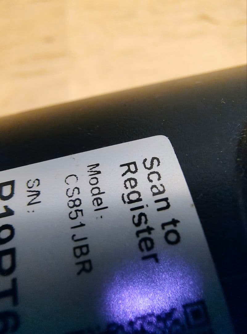 シャーク Shark EVOPOWER SYSTEM iQ CS851JBR