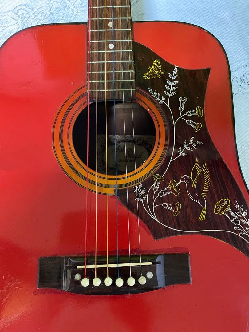 u*a様 カントリーしようぜ！ハミングバード　エレアコ　音出し良好！アコギもＯＫ