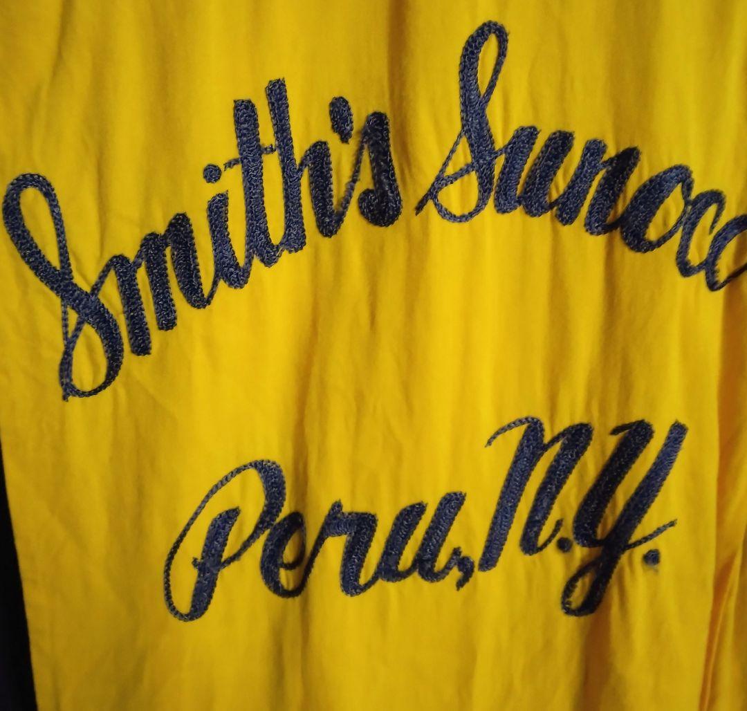 [希少50s] ボーリングシャツ Dunhill チェーンステッチ M相当