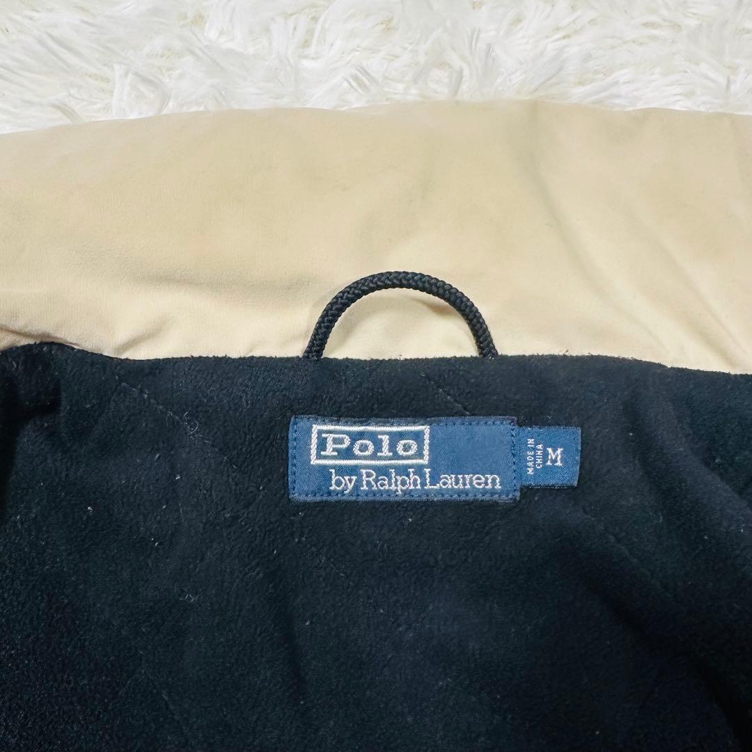 90s✨ラルフローレン ナイロンジャケット スイングトップ ベージュ