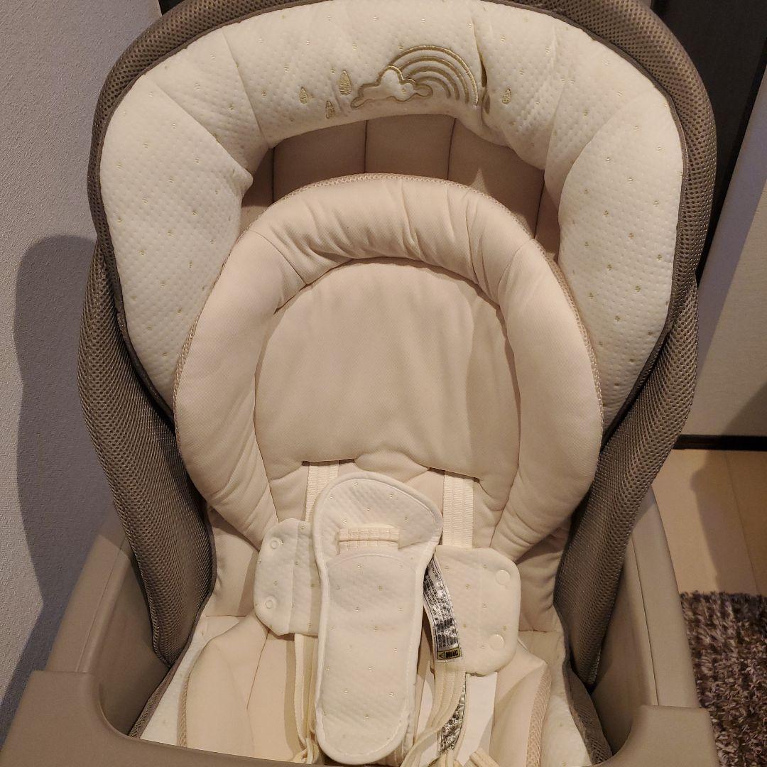 美品 Aprica アップリカ ハイローチェア ユラリズムオート ムーンロック