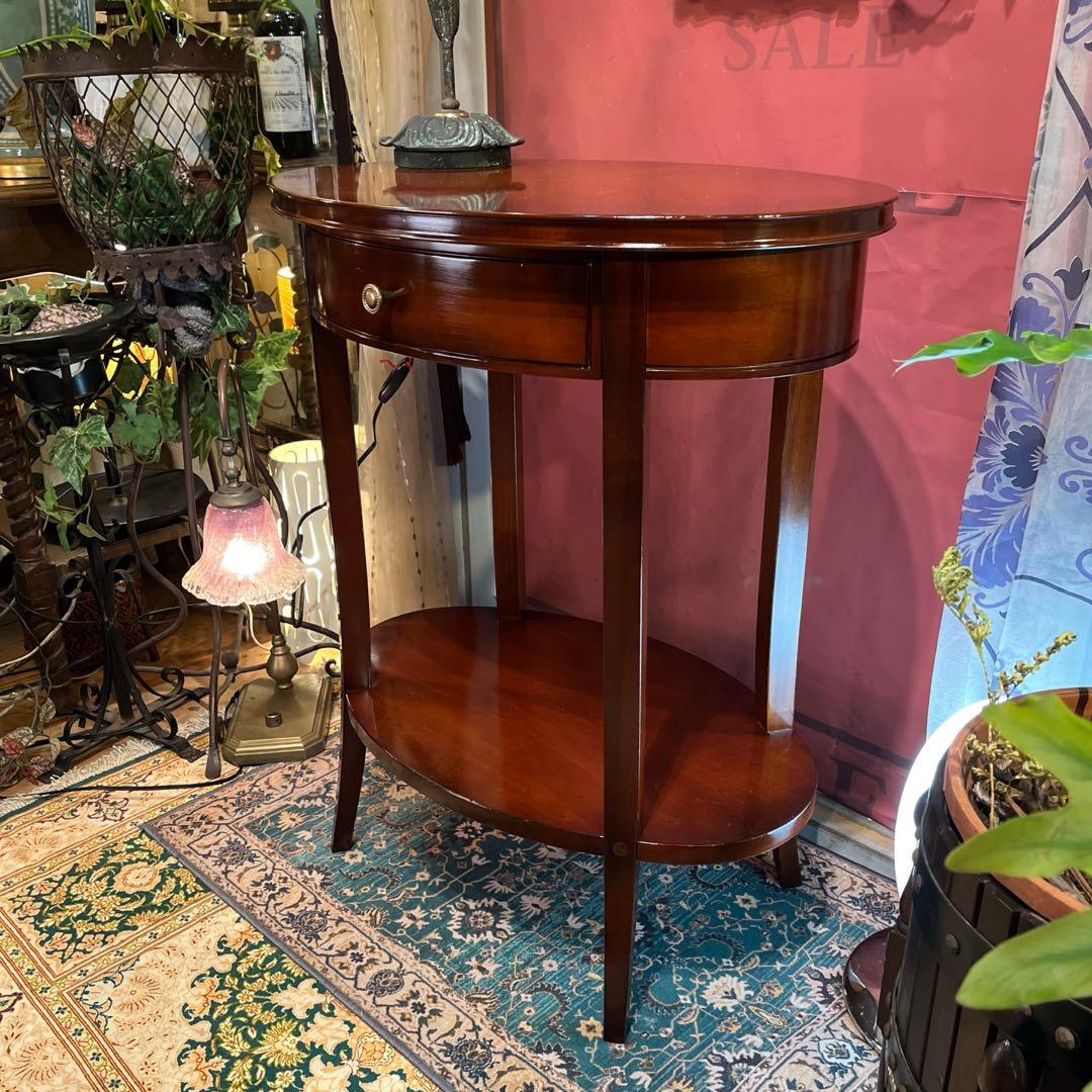 ツンデレ ケントクラシカル　オーバル１DR アクセント　ホールキャビネット