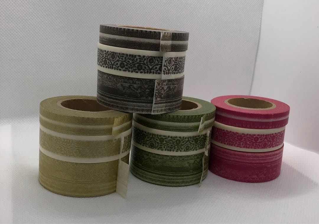 marks 装飾的な模様のマスキングテープ　18点