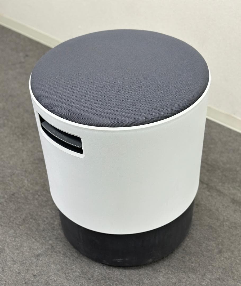 スチールケース■ターンストーンブイ　バランスチェア　スツール　オフィス　ホワイト