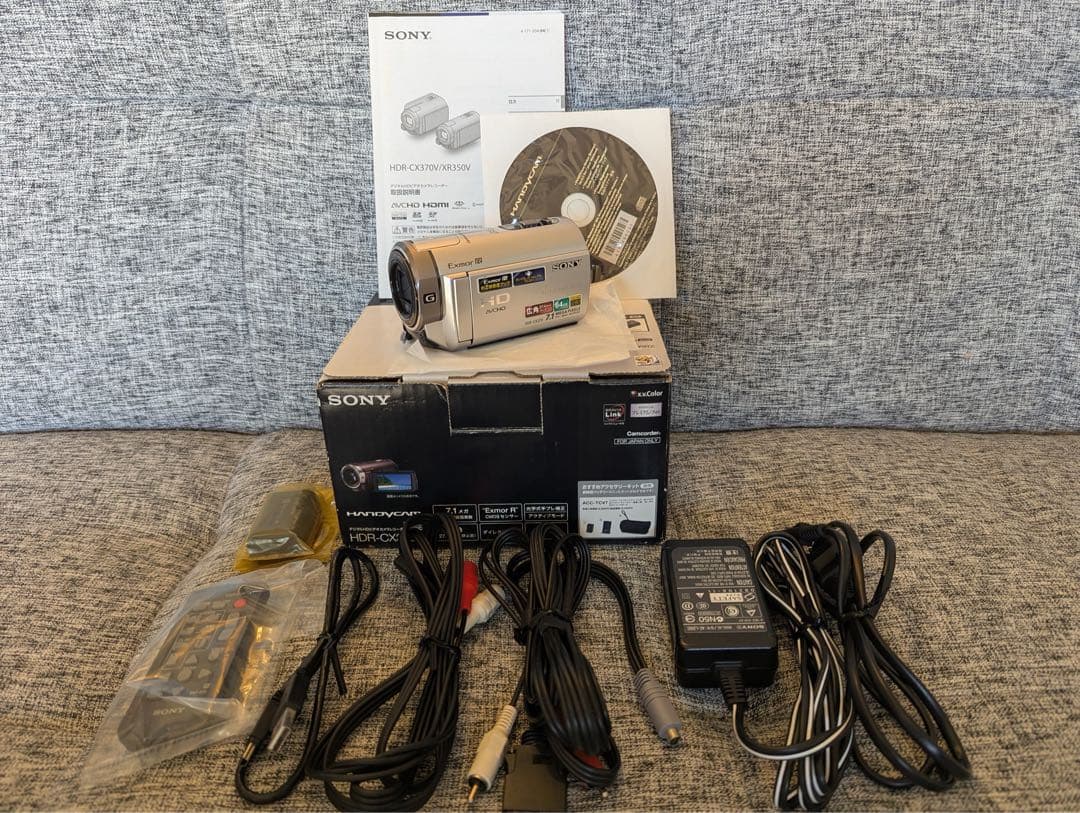 SONY HDR-CX370V ビデオカメラ