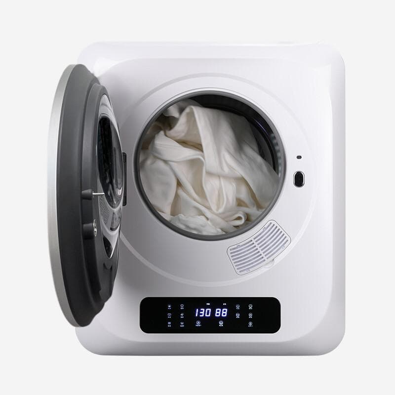 コンパクト衣類乾燥機　小型でありながら、最大Tシャツ10枚乾燥 6つの乾燥モード