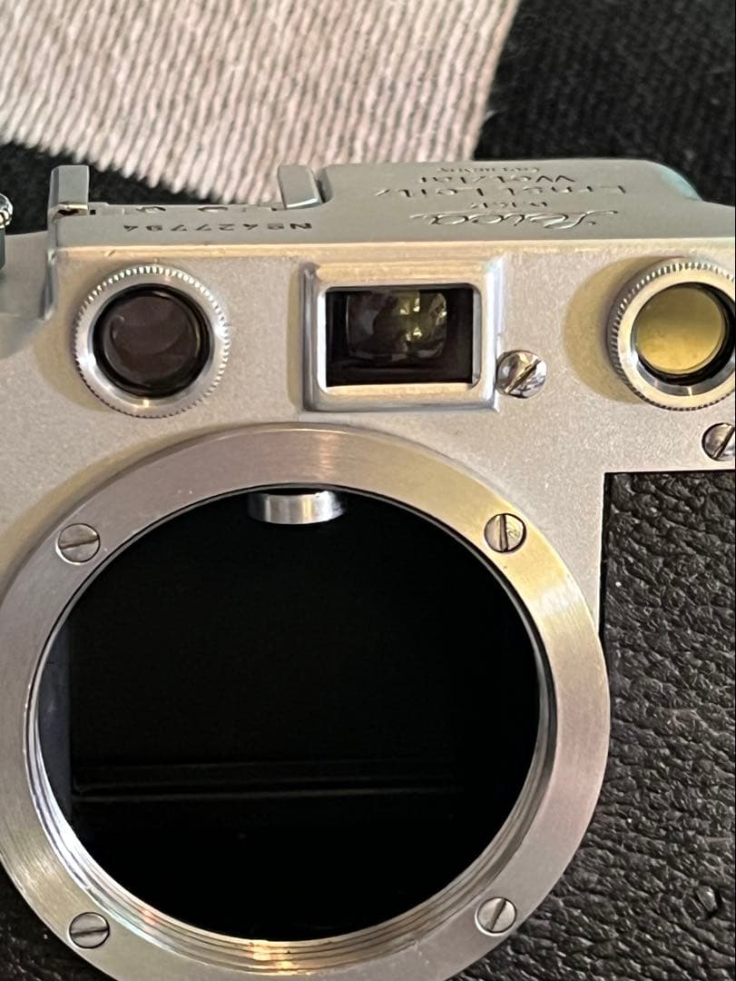 Leica Ⅲc バルナックライカ 革ケース、Fedレンズ付き