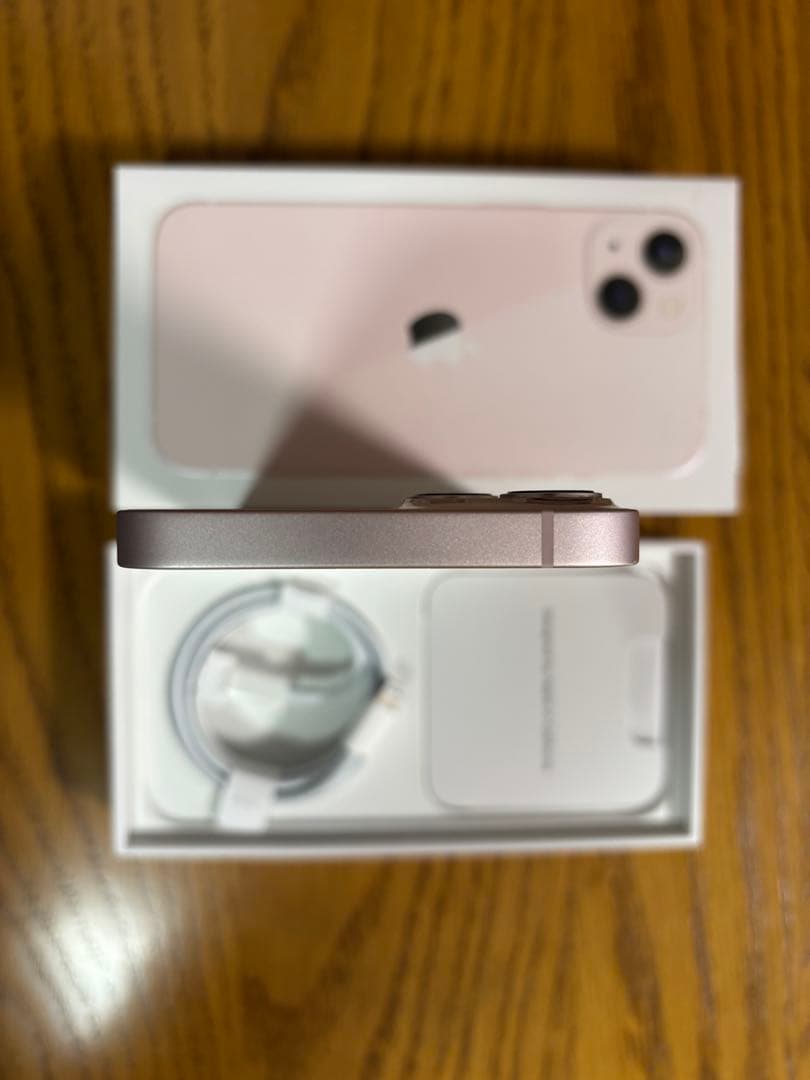 【美品】Apple iPhone 13 256GB ピンク 付属品あり