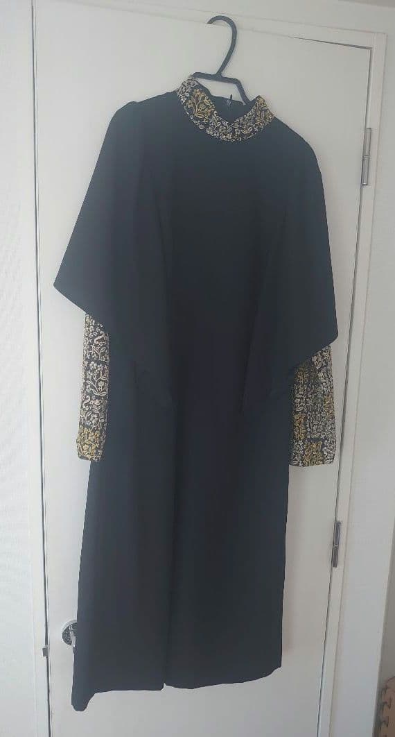 パノルモ　長袖ワンピース　黒