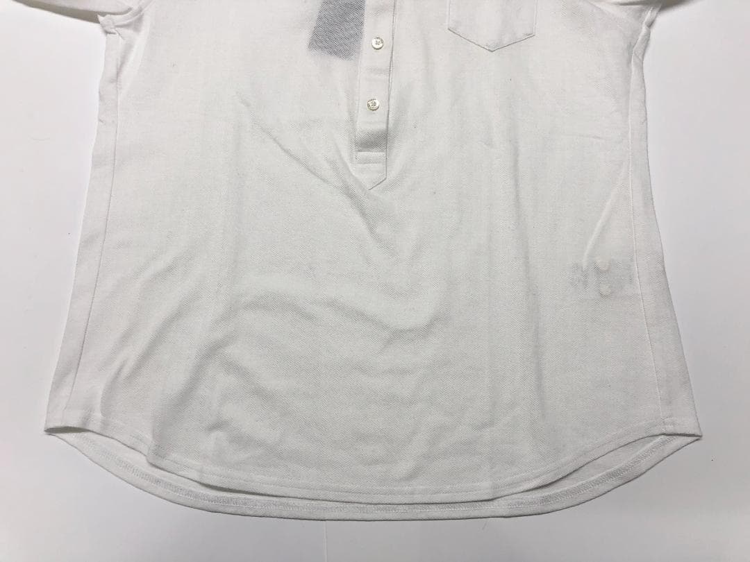 ○★新品未使用　PEARLY GATES　長袖ポロシャツ　2　ホワイト