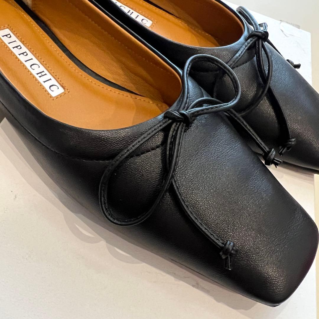 【ほぼ未使用】PIPPICHIC 現行品 バレエシューズ 35.5