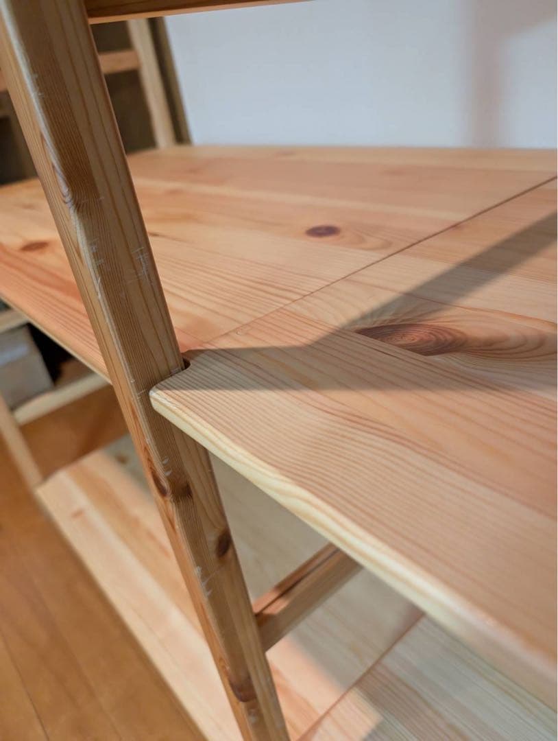 ■送料込■無印良品 MUJI ユニットシェルフ パイン材 ワードローブ 衣類棚