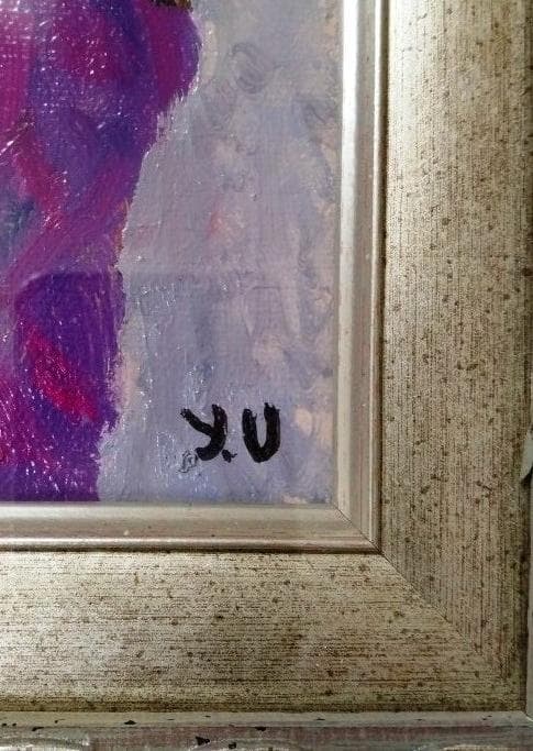 臼井幸彦、油彩画「デボラ」、FSM