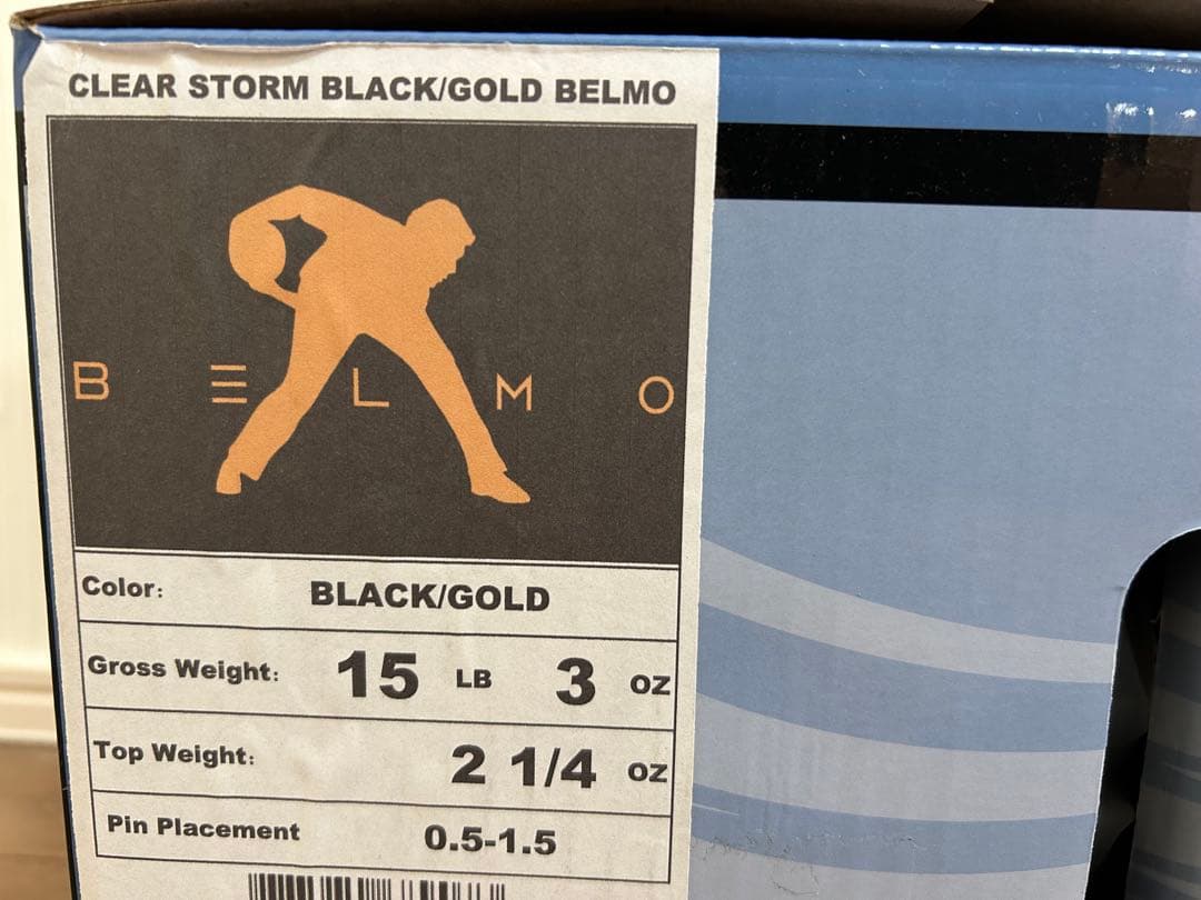 送料込み【新品】ベルモ・クリア・ゴールド　ストーム　15ポンド3オンス 1