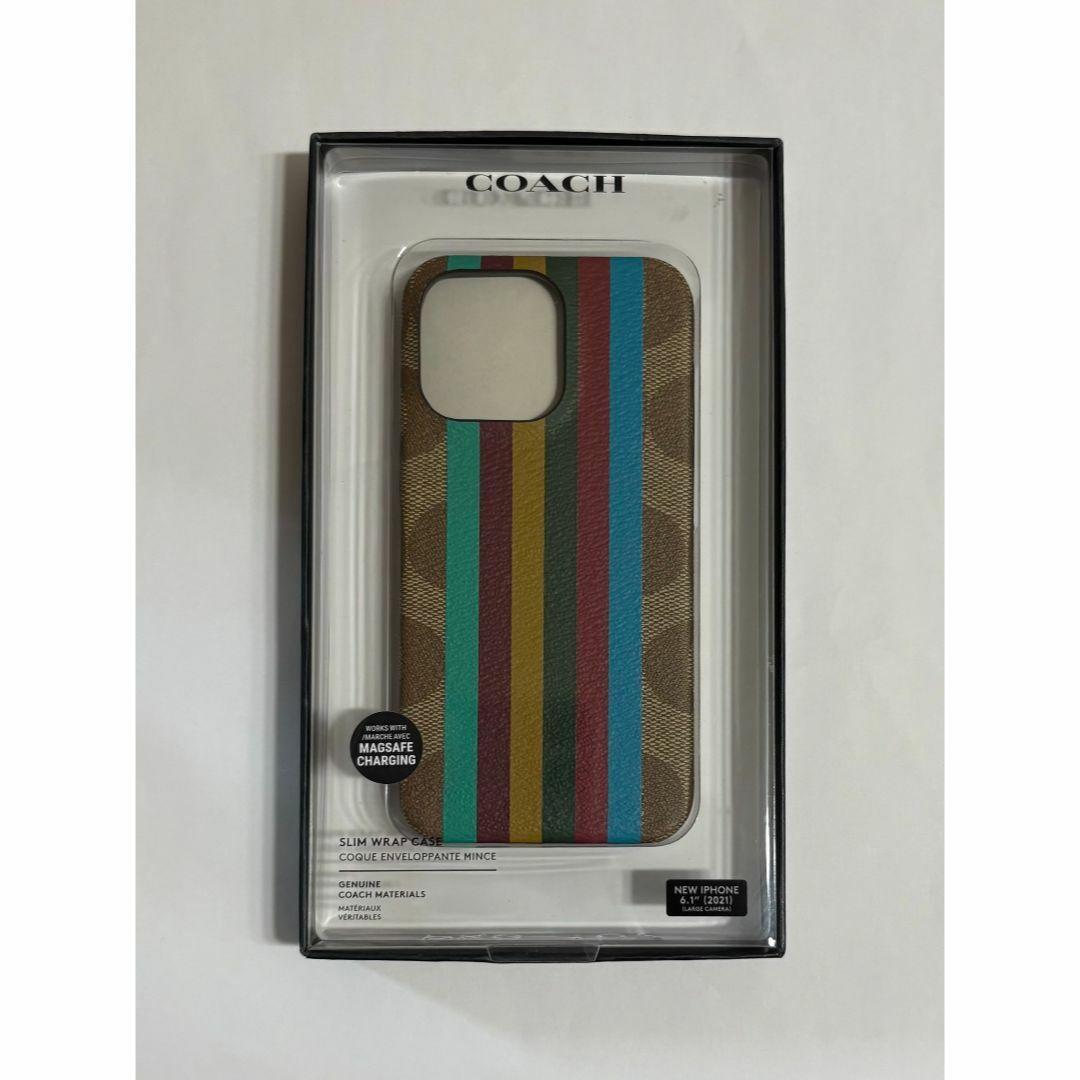 新品未使用　COACH iPhone13 pro ケースC8088 CO-404