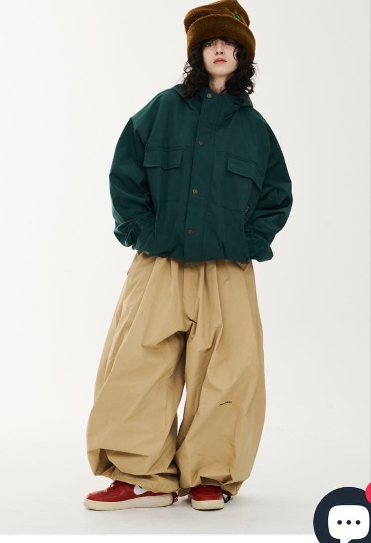 BSRABBIT スノーボード　ウェア　ジャケット　グリーン　2XL