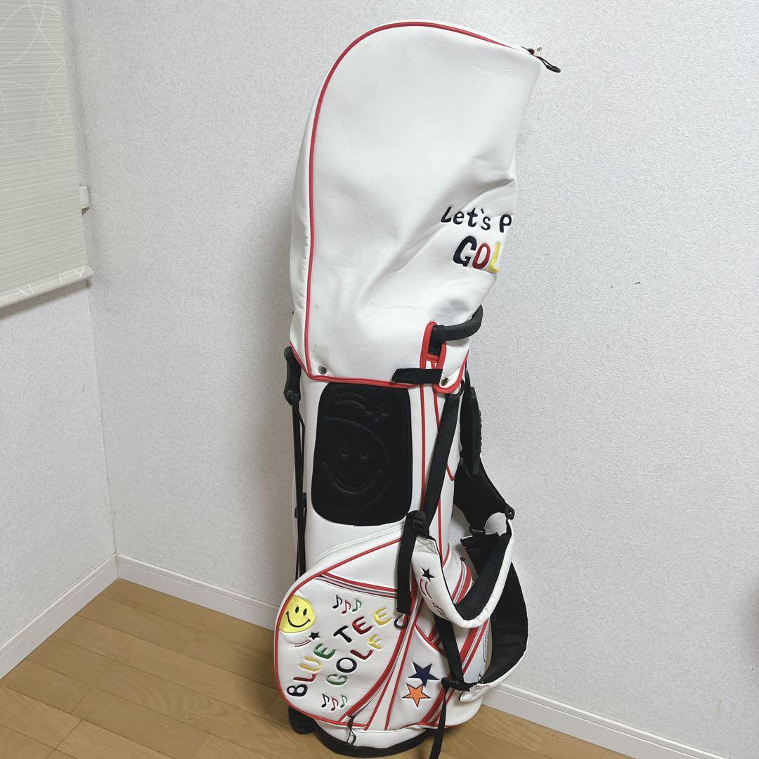K121 BLUE TEE GOLF スタンド式キャディバッグ