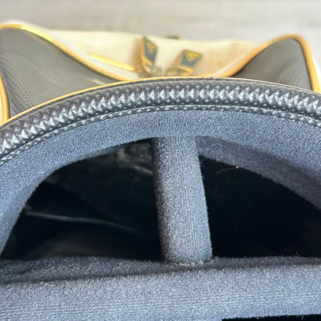 【訳あり】希少！J's ジャンボ尾崎 キャディバッグ フードなし　ケース割れ