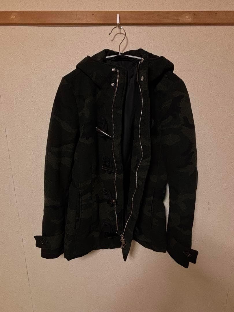 ジャケット・アウター AKM WOOL CAMO DUFFLE COAT