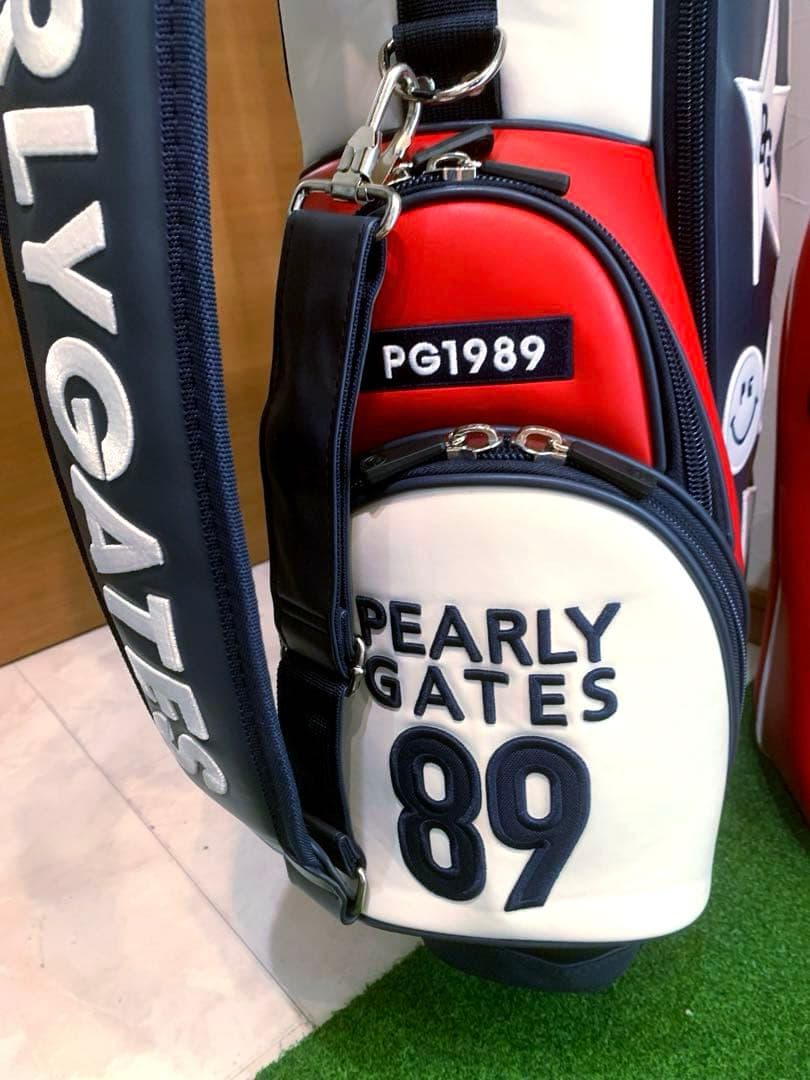 超希少　新品未使用　限定　パーリーゲイツ　トリコロール　キャディバッグ　スタンド